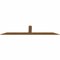 Ekena Millwork Portland Timber Gable Bracket, Western Red Cedar, 108"W x 22"H x 1 1/2"D x 5 1/2"F, 5/12 Pitch GBW108X22X0206POR00SWR - alternate 4